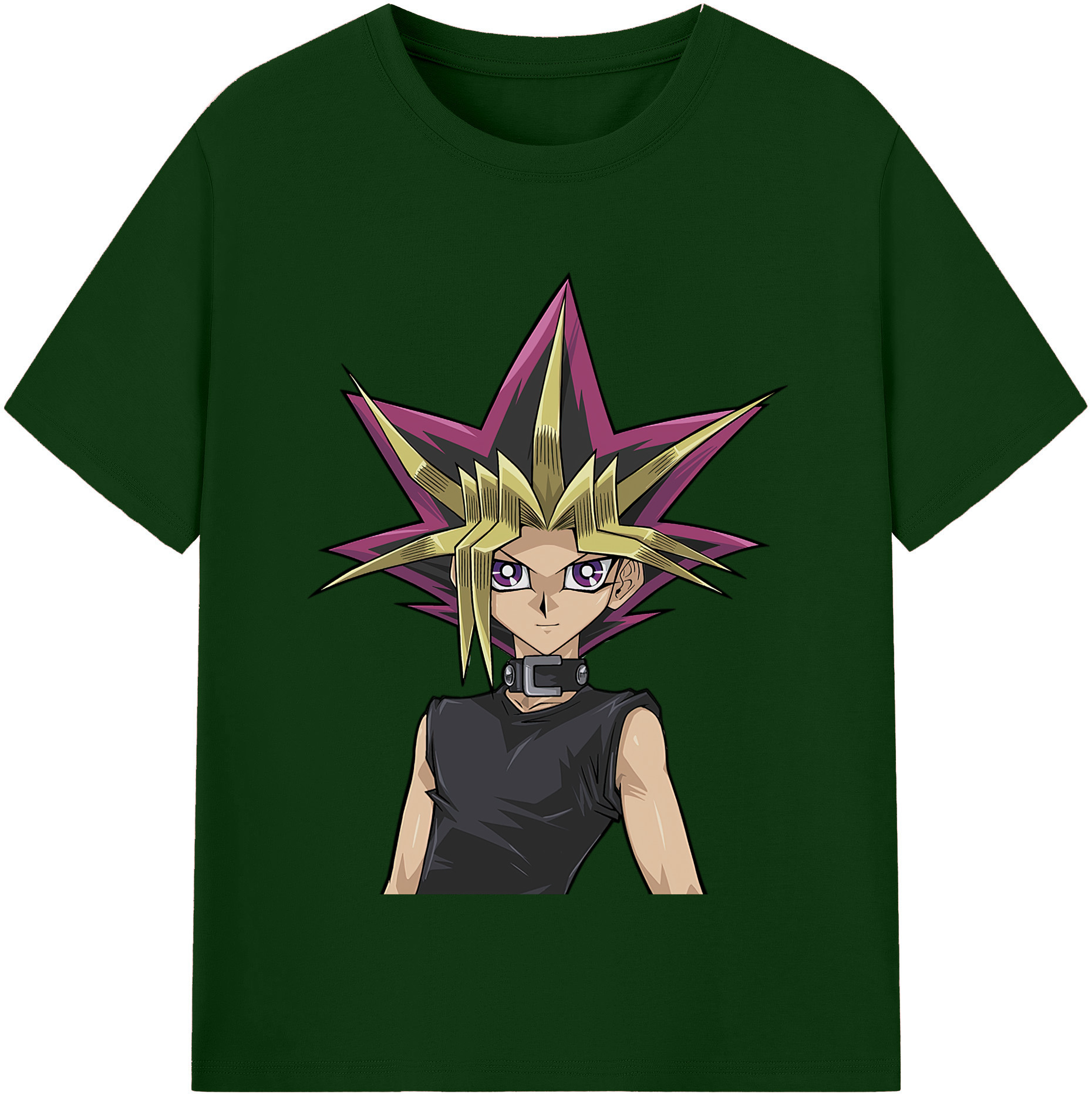 （画像用） 遊☆戯☆王 Yu-Gi-Oh! 綿100％半袖Tシャツ（フロントプリント）